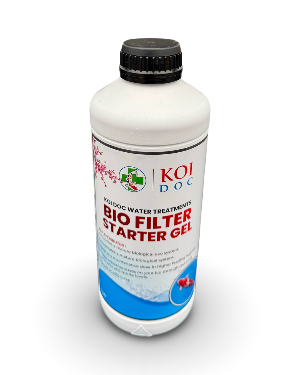 Koi Doc Bio Filter Starter Gel 1 Litre, 5 Litre