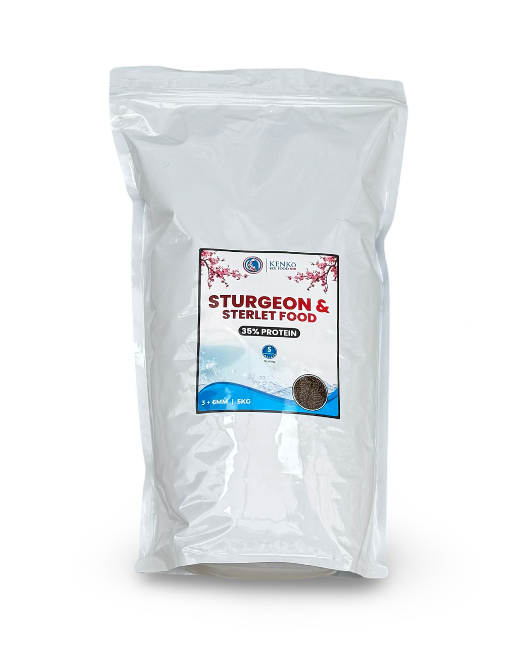 Kenko Sturgeon, Sterlet and bottom feeders - 3+6mm Mix - 2kg, 5kg, 8kg