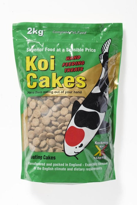Koi Cakes Feeding Treats 1kg, 2kg packs