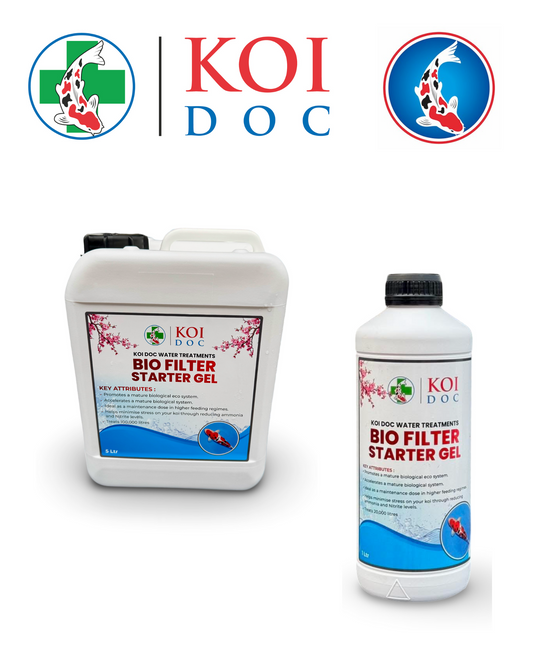 Koi Doc Bio Filter Starter Gel 1 Litre, 5 Litre