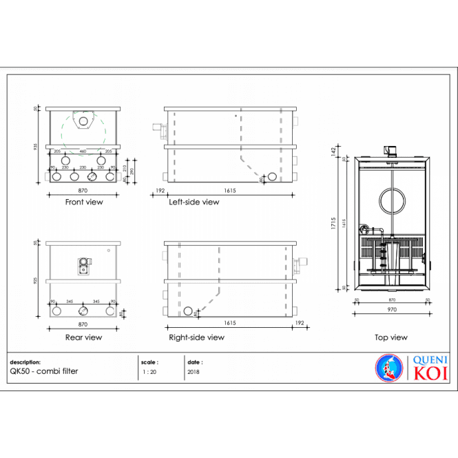 QK50 Combi Filter