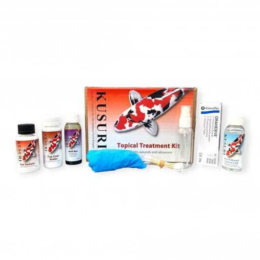 Kusuri 8 piece Topical Treament Kit for Koi