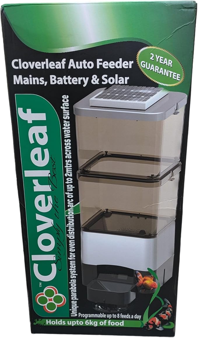 Cloverleaf Automatic Fish Feeder