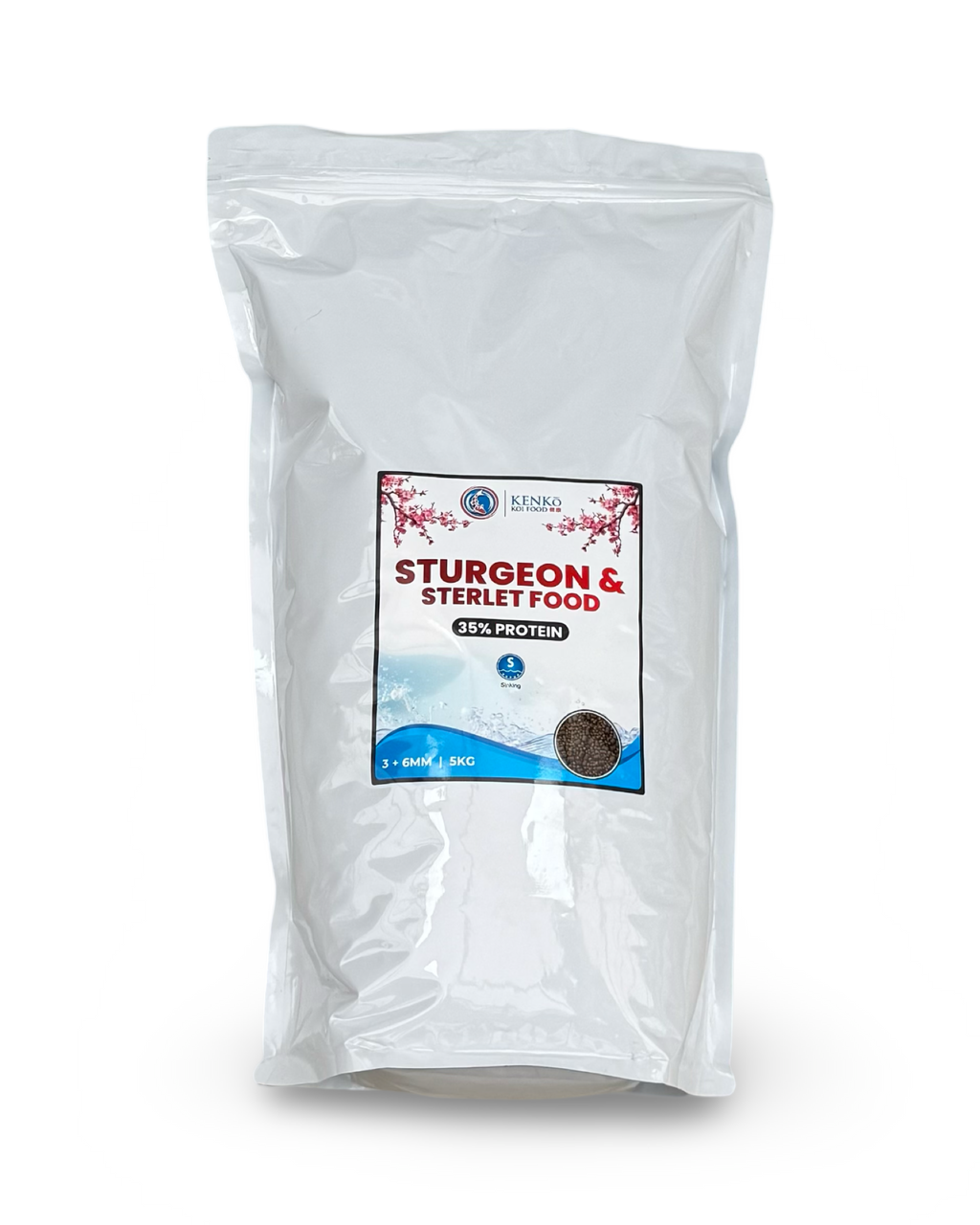 Kenko Sturgeon, Sterlet and bottom feeders, 3+6mm Mix, 2kg, 5kg, 8kg